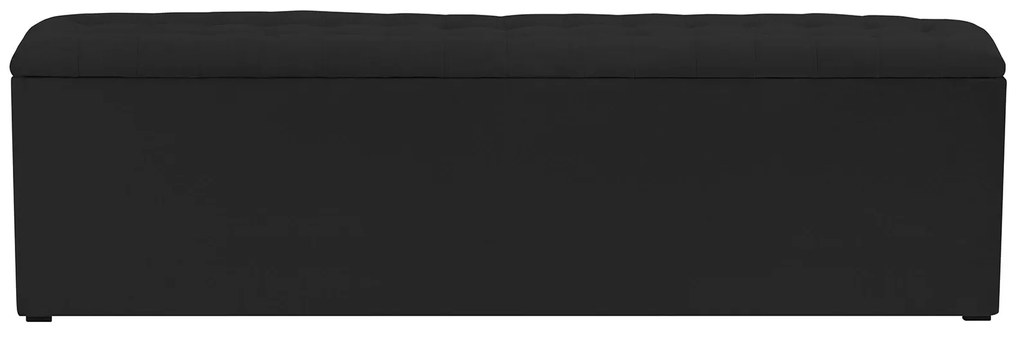 Čierna Lavica s úložným priestorom Nova 140 × 34 × 47 cm 140 × 34 × 47 cm WINDSOR & CO