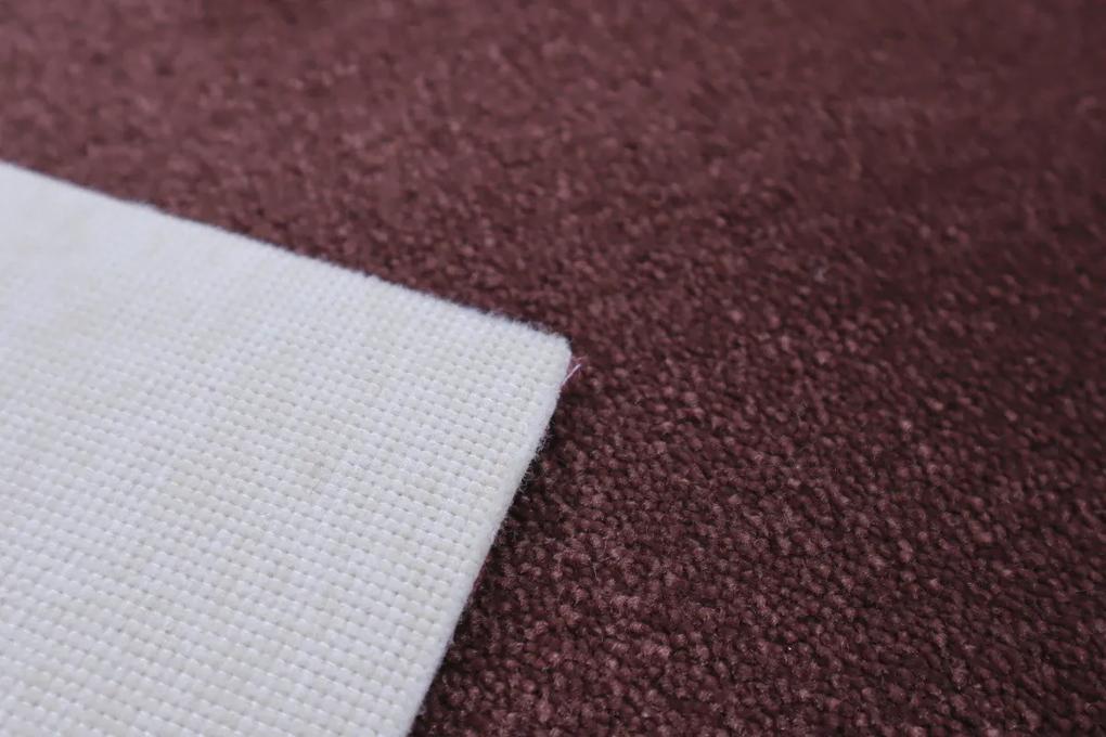 Lano - koberce a trávy Kusový koberec Nano Smart 302 vínový - 400x500 cm