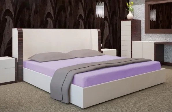 Svetlofialové plachty na postele Šírka: 200 cm | Dĺžka: 220 cm