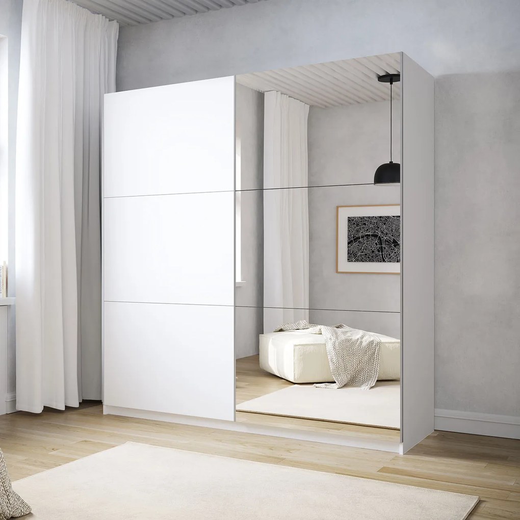 Šatníková skriňa Lisburn 151 × 65 × 215 cm 151 × 65 × 215 cm