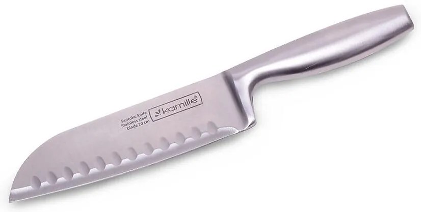 Japonský nôž Santoku (čepeľ 16 cm, rukoväť 13 cm)