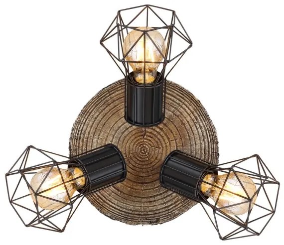 Globo 54017W-3 - Bodové svietidlo PRISKA 3xE27/60W/230V