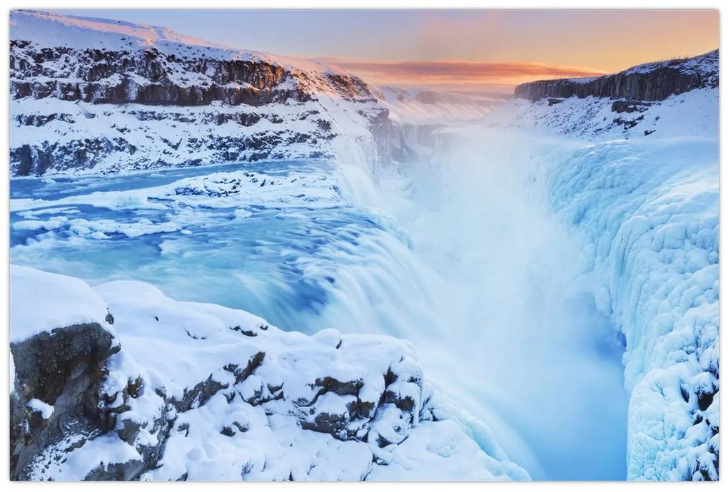 Obraz - Chladné vodopády (90x60 cm)