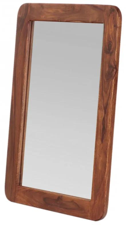 Zrkadlo Tina 60x90x2,5 indický masív palisander Natural
