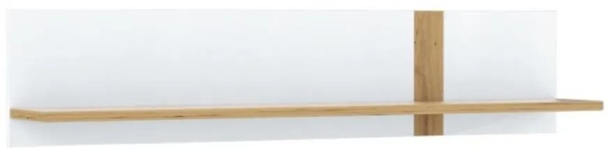 Polička Tuluza TUZB01 biela/artisan