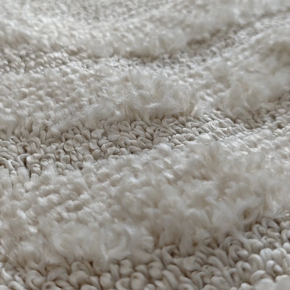 Ayyildiz, Kusový koberec Art 1121 Cream, 60x110, béžová, obývacia izba