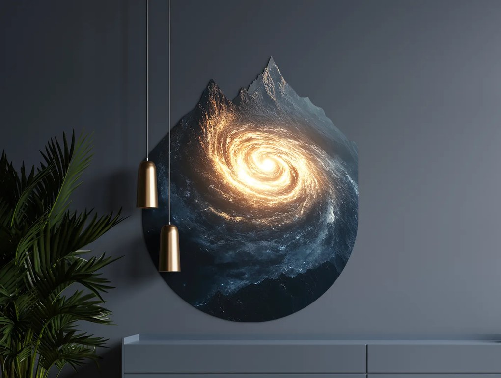 drevko | Moderná Obraz Galaxia v horách 60 x 485 cm