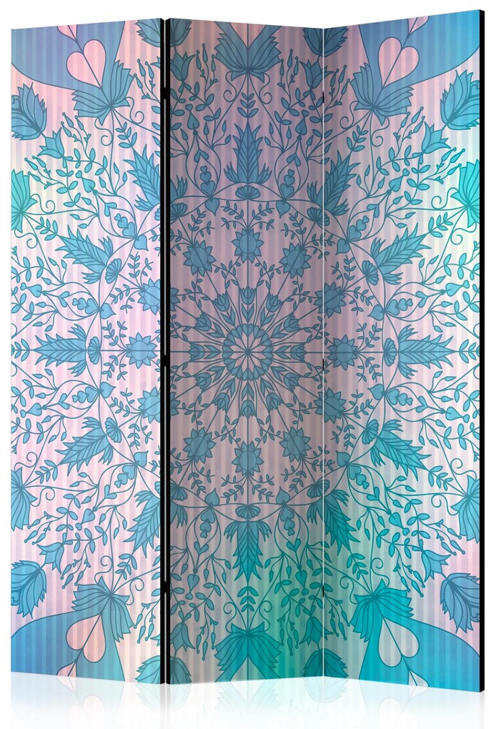 Artgeist Paraván - Girly Mandala (Blue) [Room Dividers]