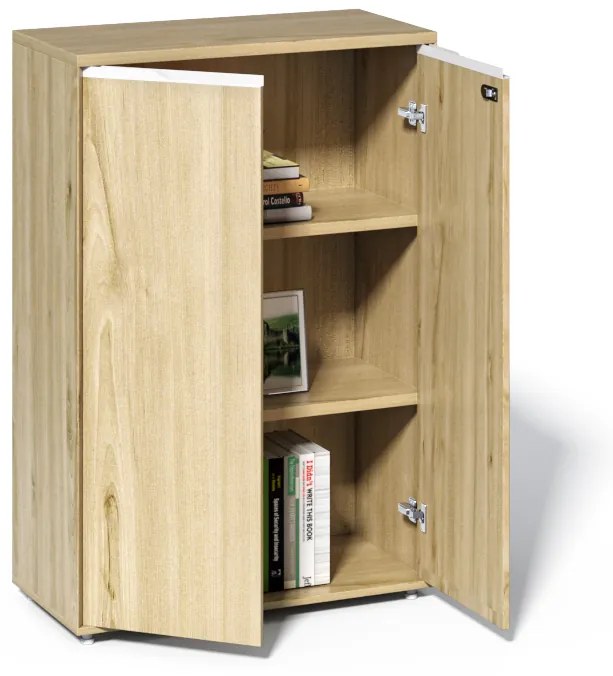 Kancelárska skriňa Houseland Profit Dru 03 dub prírodný