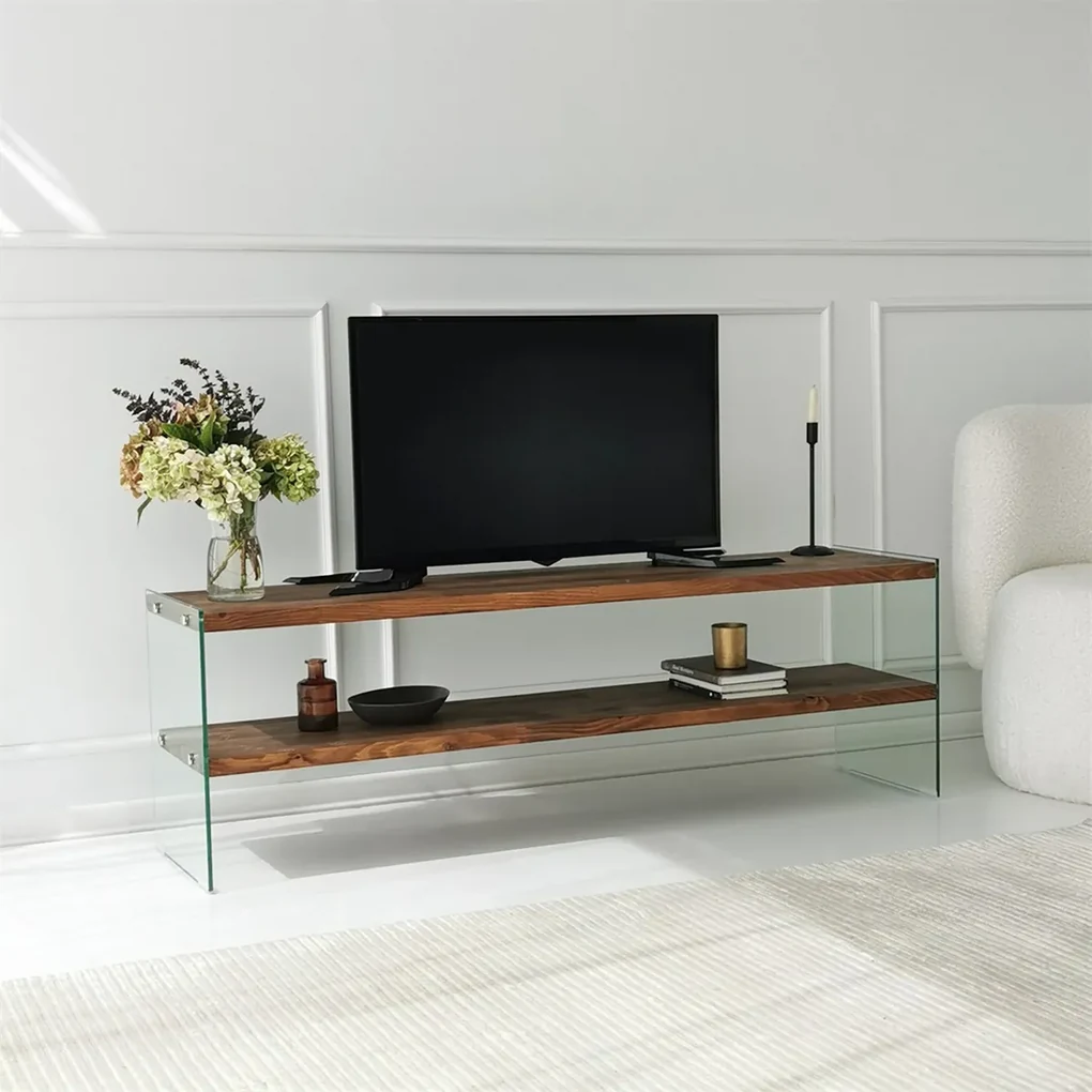 TV stolík Aqua Chesnut