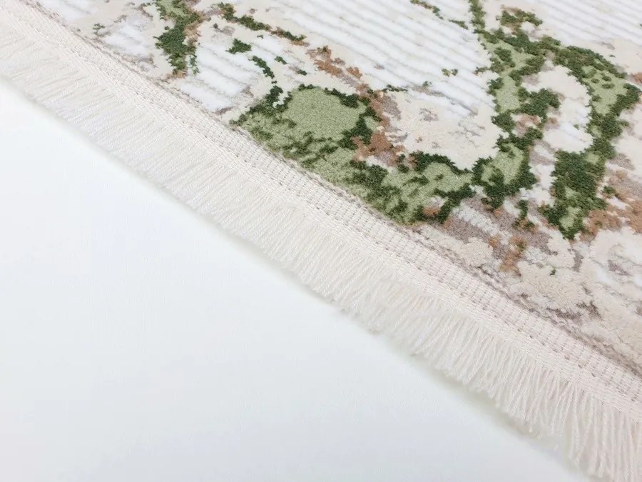 DC Koberec Exclusive 193 krémová zelená Rozmer: 200×290 cm