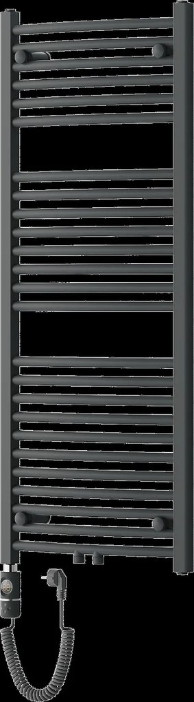 Mexen Ares, elektrické vykurovacie teleso 1200x500 mm + vykurovacia tyč 600 W, antracitová, W102-1200-500-2600-66