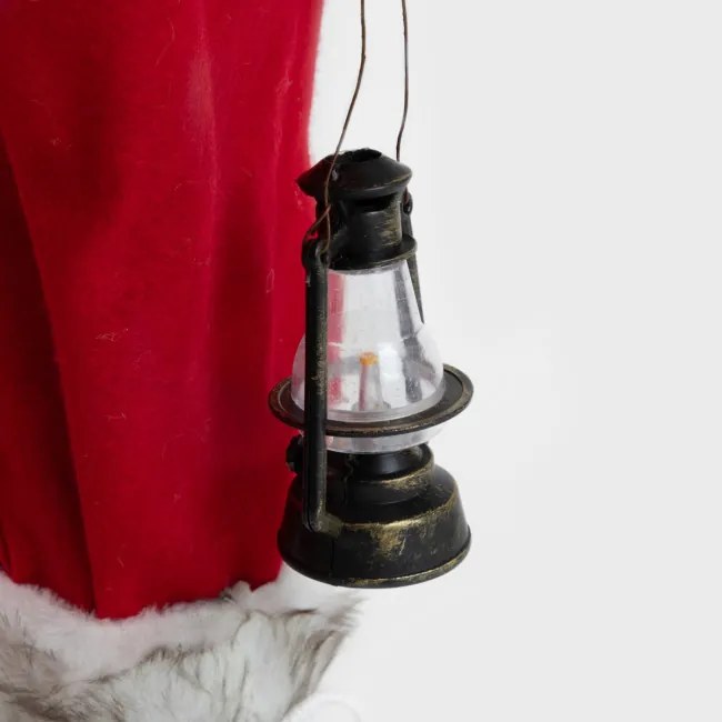 Vianočný škriatok CLAUSE Mikuláš s lampášom 713996