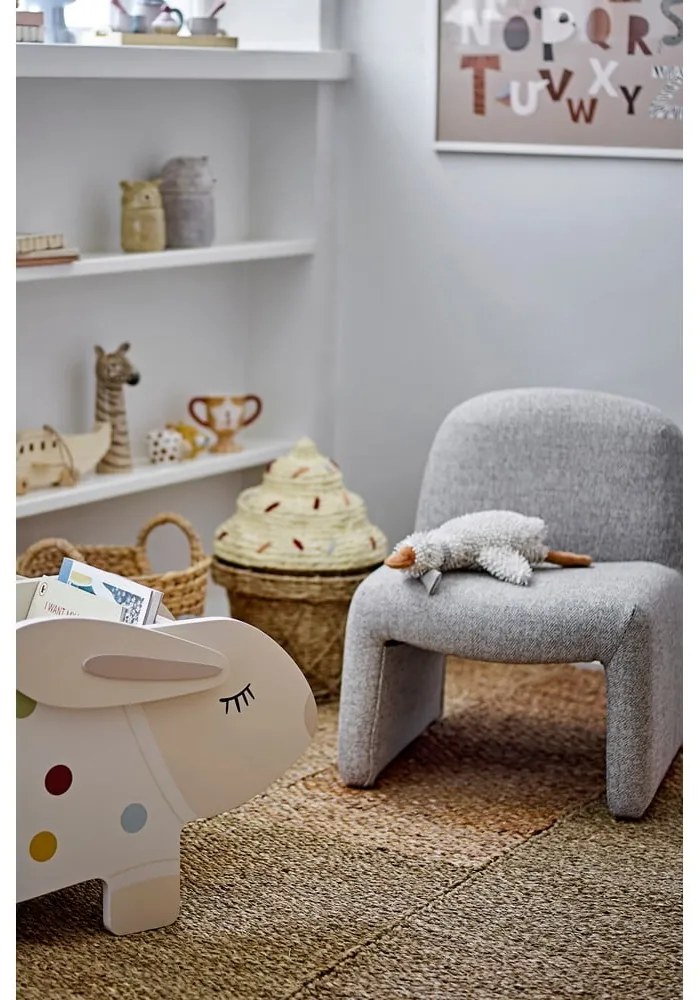Sivobéžové detské kresielko Neel – Bloomingville Mini