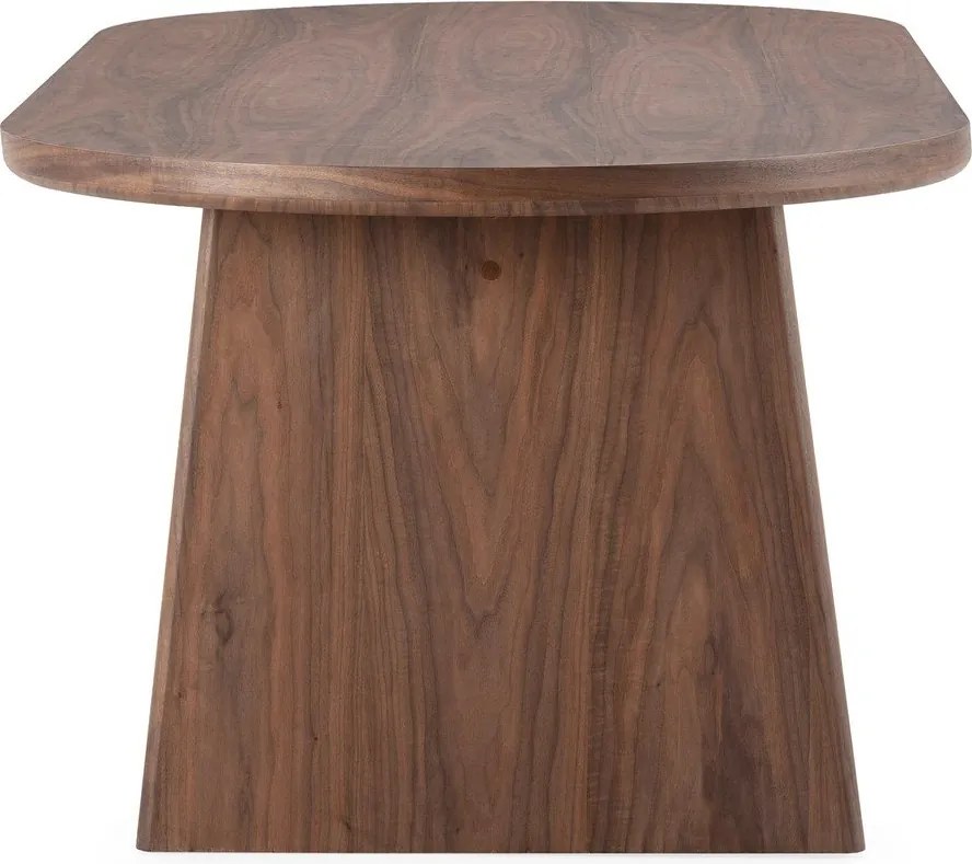 Jedálenský stôl v dekore orecha 100x200 cm Blair – MOME