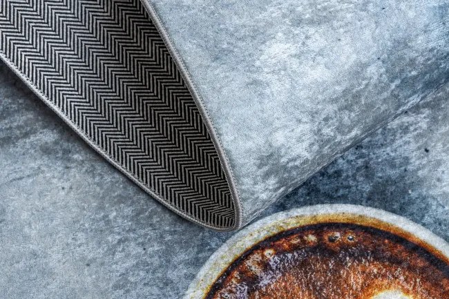 Protišmykový koberec / behúň ANDRE 33300 sivý / hnedý