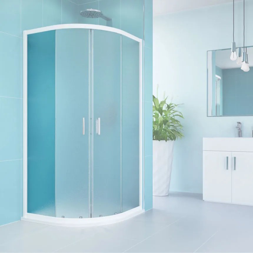 Mereo Mereo, Pevný diel vr. profilu pre CK35111Z, biely ALU, Grep, MER-CKND177Z1