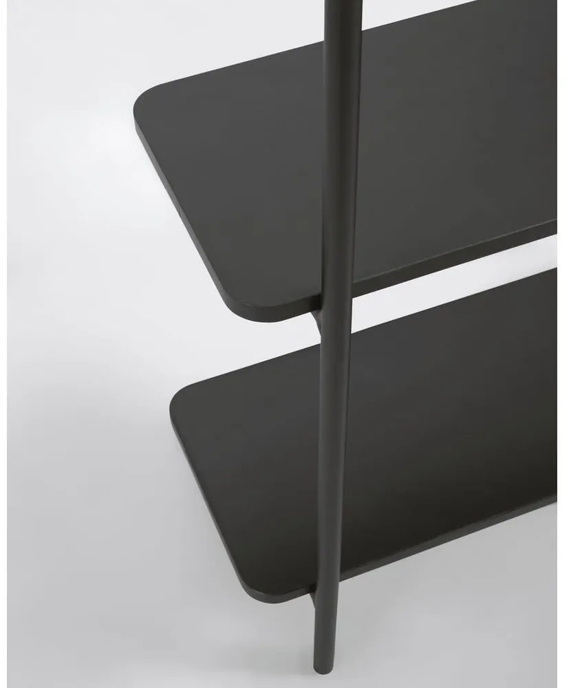 Čierny nástenný kovový set do predsiene Kave Home Galatia