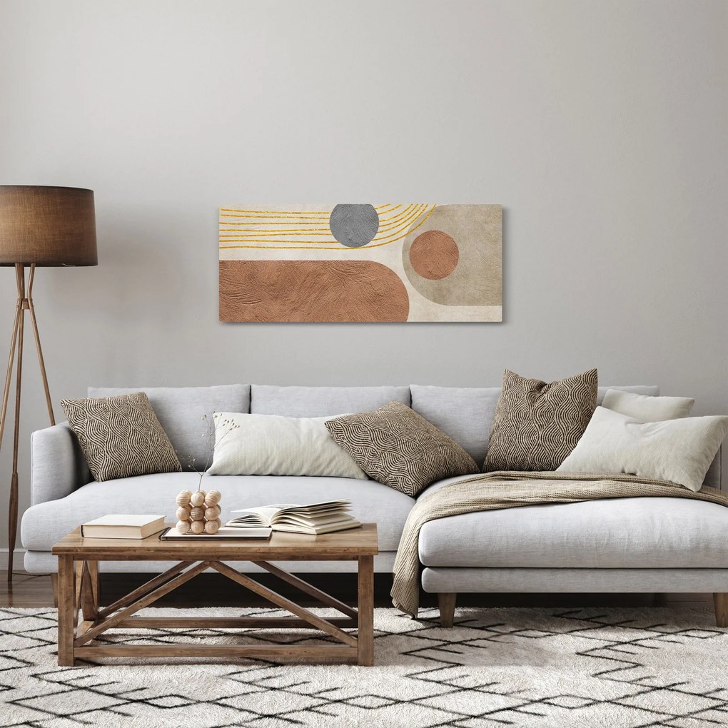 Obraz - Moderná koláž (120x50 cm)