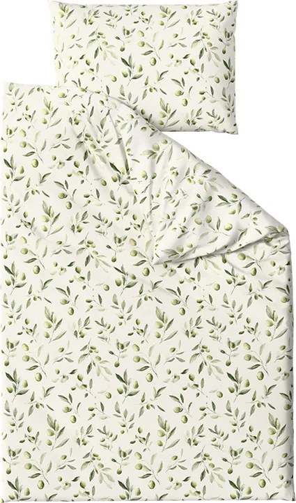 Bavlnené obliečky OLIVE POLY zelené Rozmer obliečky: 70 x 90 cm | 140 x 220 cm