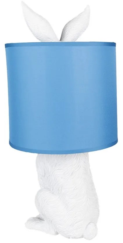 Modrá dekor lampa ZAJAC Ø20*43