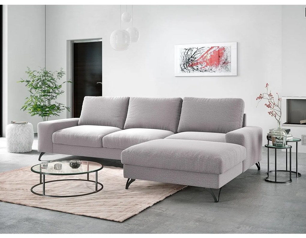 Sedacia súprava Salvador, Dostupné poťahy: Look 16, 005-strana sedacky: Ľavá - L1F+L2F+R4