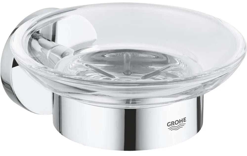 GROHE Essentials miska na mydlo s držiakom, chróm, 40444001