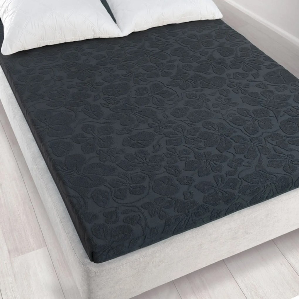 ŽAKÁROVÉ PRESTIERADLO TULIP06 150X205 CM GRAFITOVÉ