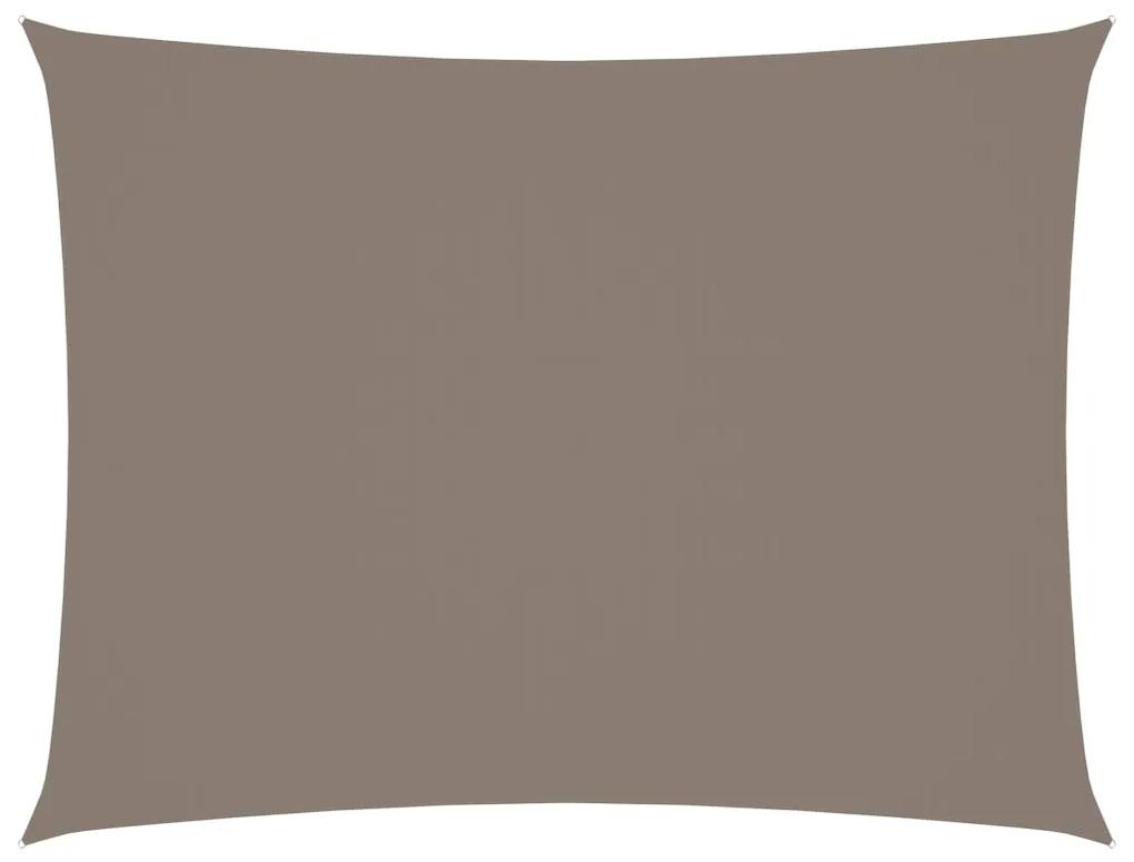 Tieniaca plachta, oxford, obdĺžniková 6x8 m, sivohnedá 135443