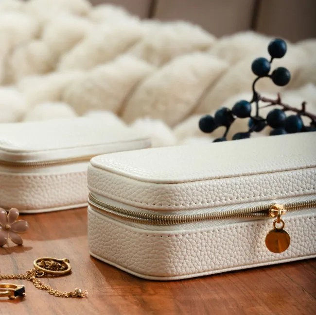 Šperkovnica LINAS béžová 708114