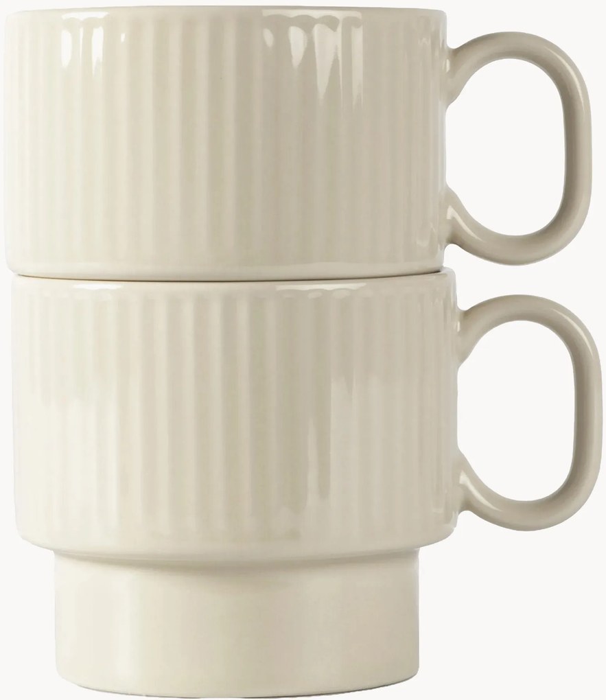 Šálky na čaj Coffee & More, 2 ks
