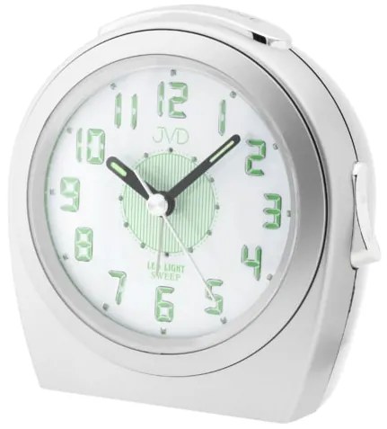 Ručičkový budík JVD sweep SRP910.14, 12cm