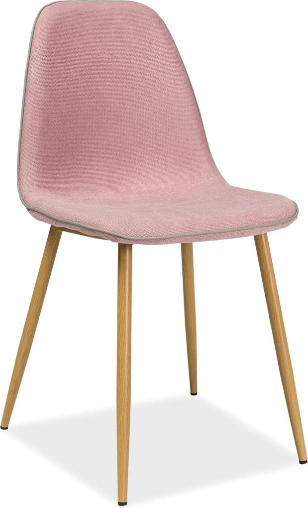 Signal Jedálenská stolička Dual Ružová
