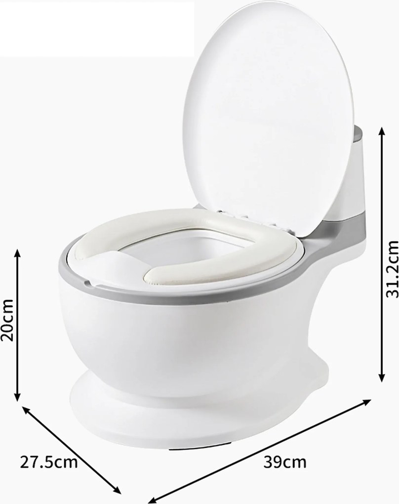 TRENDIE Detský interaktívny nočník ružový