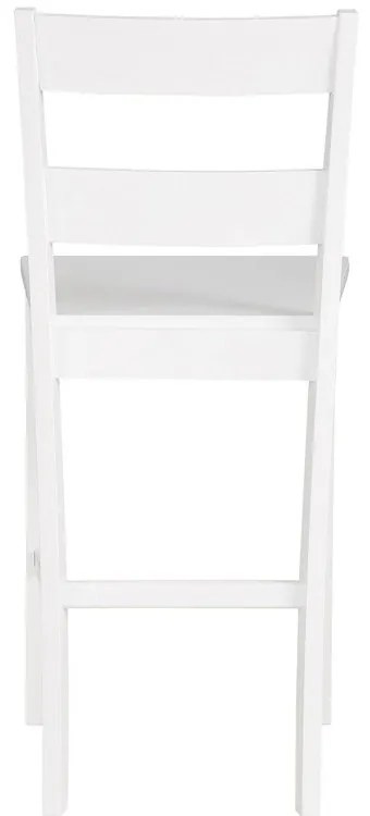 Biela barová stolička z borovicového dreva (výška sedadla 60 cm) Torpedo – Støraa