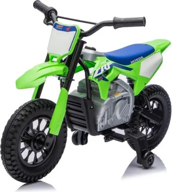 Elektrická motorka HONDA CFR450R zelená