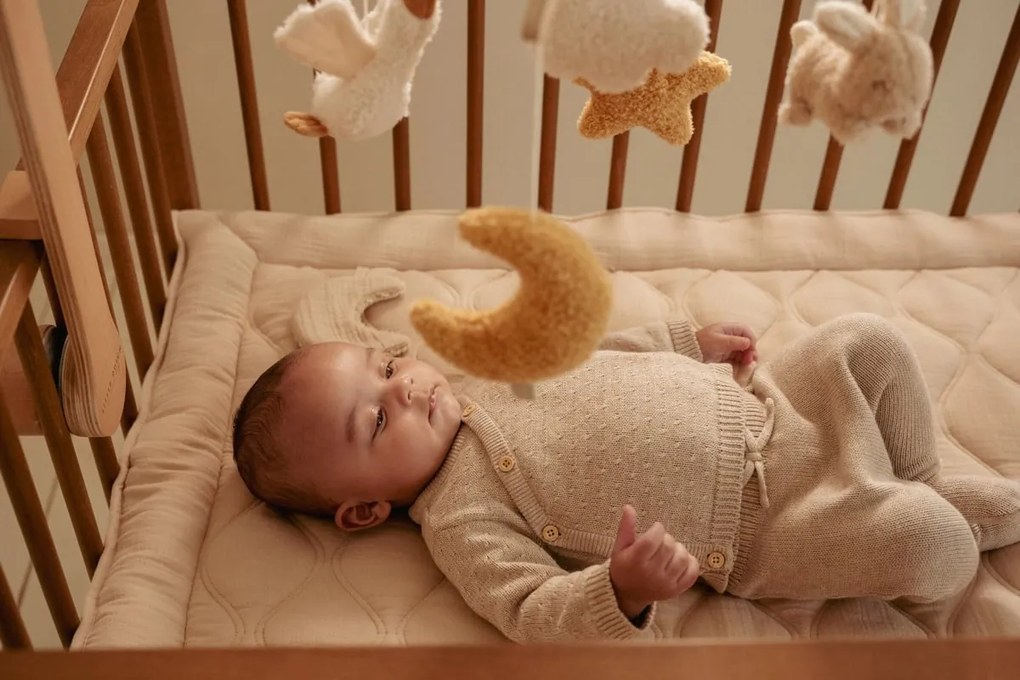 Hudobný kolotoč drevený Newborn Naturals