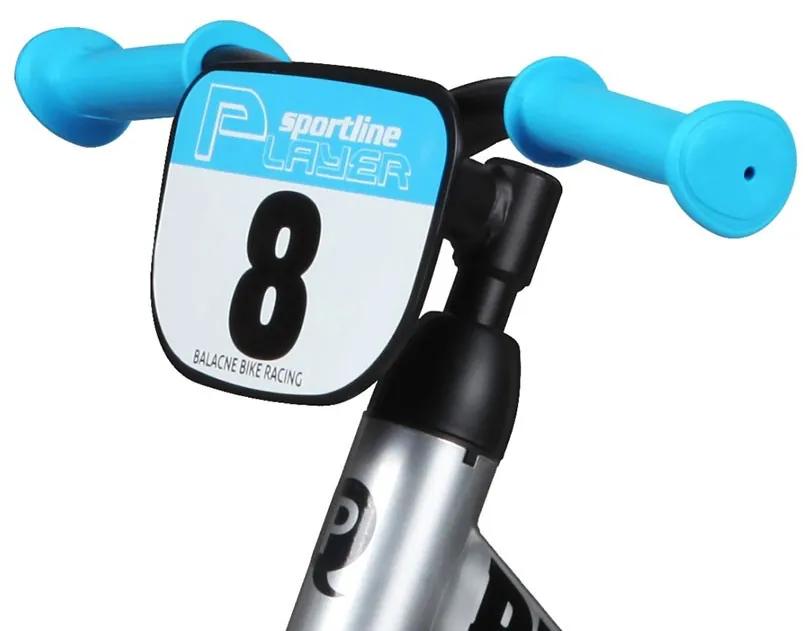 Detský balančný bicykel Qplay Player modré