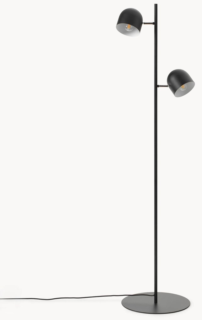 Kovová stojacia lampa Almo