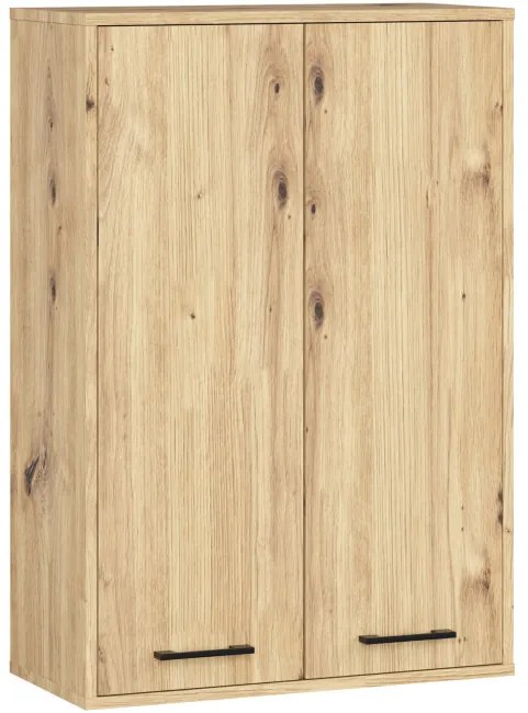 Kúpeľňová skrinka FIN H934 W64 2D dub artisan