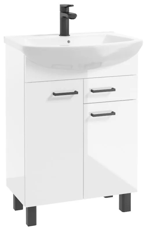 Kúpeľňová zostava NOVELTY D50 biela