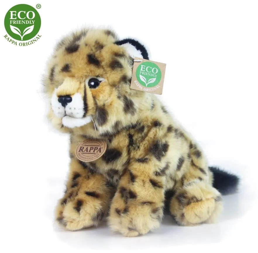 Plyšový gepard sediaci 25 cm ECO-FRIENDLY