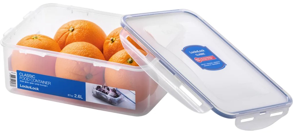 LOCKnLOCK Dóza na potraviny 2,6 l, 17 x 24 x 9,1 cm, 2,6 l