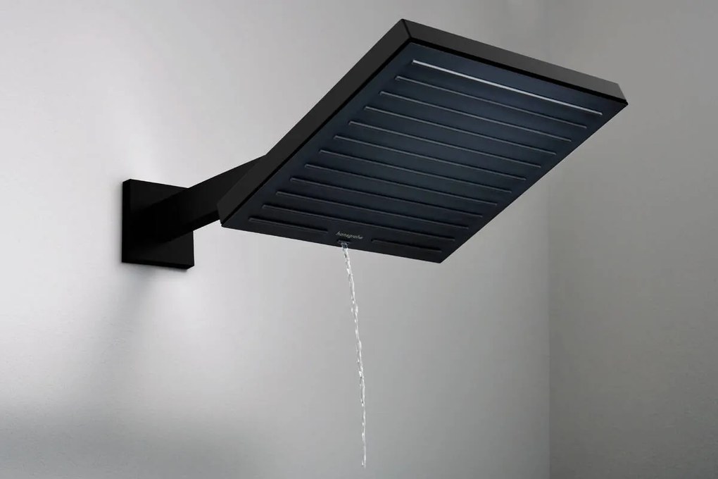 Hansgrohe Hansgrohe, sprchové rameno E 390 mm, čierna matná, HAN-24337670