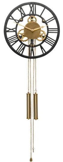 Clockwork nástenné hodiny 126x46 cm