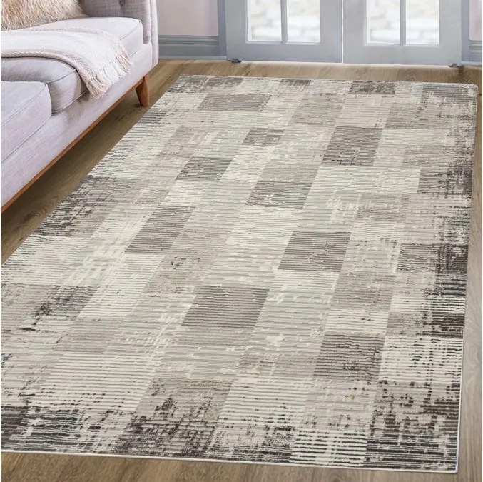 DC Koberec Oman 637 tmavá vizion zlatá Rozmer: 200×290 cm