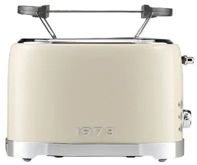 Silvercrest®  Hriankovač + Chlebník Retro 1973, krémová  (800010791)