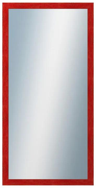 DANTIK - Zrkadlo v rámu, rozmer s rámom 60x120 cm z lišty RETRO červená (2534)