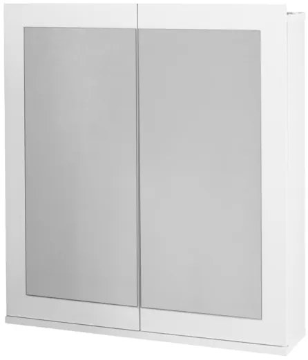 Skrinka pod umývadlo Basel + Kúpeľňová skrinka Basel + Skrinka so zrkadlom Basel  (800005387)