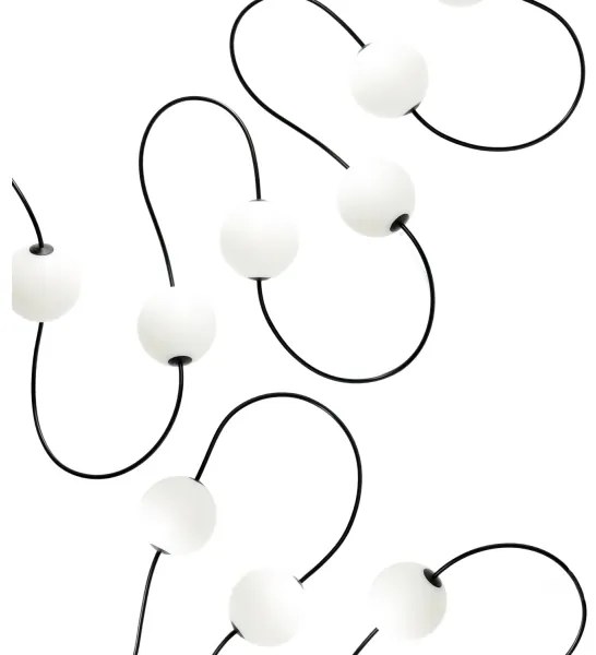 LED Vonkajšia dekoratívna reťaz 10xLED/0,8W/230V IP67 7,7 m